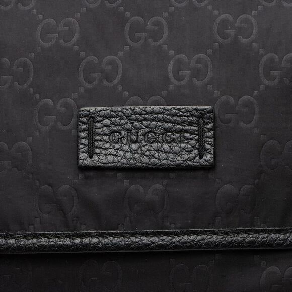 Gucci GG Nylon Double Buckle Messenger - Picture 9 of 16